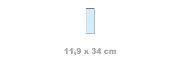 Format 11,9 x 34 cm Postkartenkalender