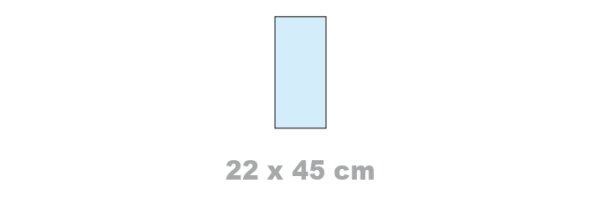 Format 22 x 45 cm