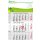3-Monats-Kalender Budget3C - Format 30x49cm
