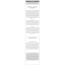 Apothekenkalender - Format: 9,5 x 45,8 cm