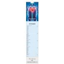 Apothekenkalender - Format: 9,5 x 45,8 cm