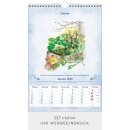 100-jähriger Kalender mit Wetterprognosen 23,7 x 34 cm