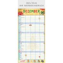 Unser Jahr - Familienplaner für den Alltag - Format 22 x 45 cm