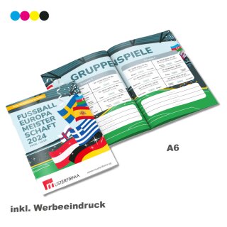 FUSSBALL EM-2024-Planer 105×148mm (A6)