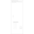 Teddys-Kalender Format 11,9 x 34 cm