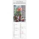 Farbige Blumenwelt - Format 11,9  x 34 cm