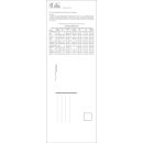 Farbige Blumenwelt - Format 11,9  x 34 cm
